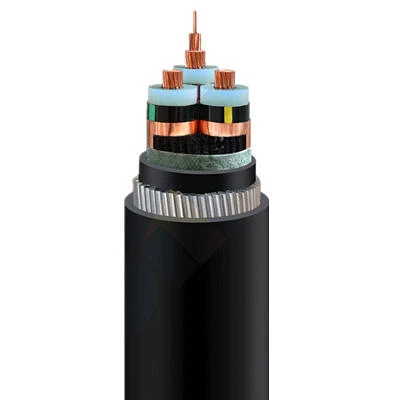 Underground Flame Retardant Copper Core XLPE Power Cable